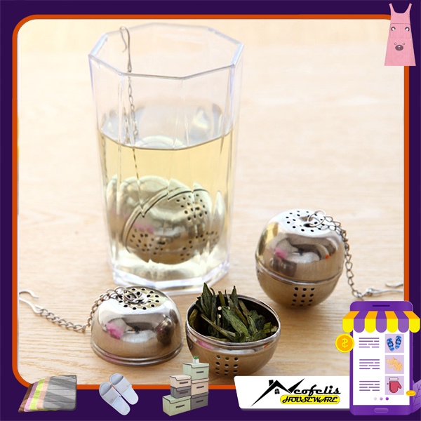 Saringan Teh Bulat / Stainless Steel Tea Infuser - PR0143