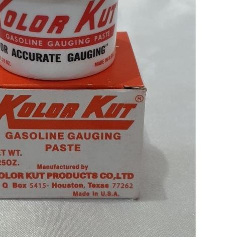 

Kolor Kut Gasoline Gauging Paste Kolor Kut Minyak