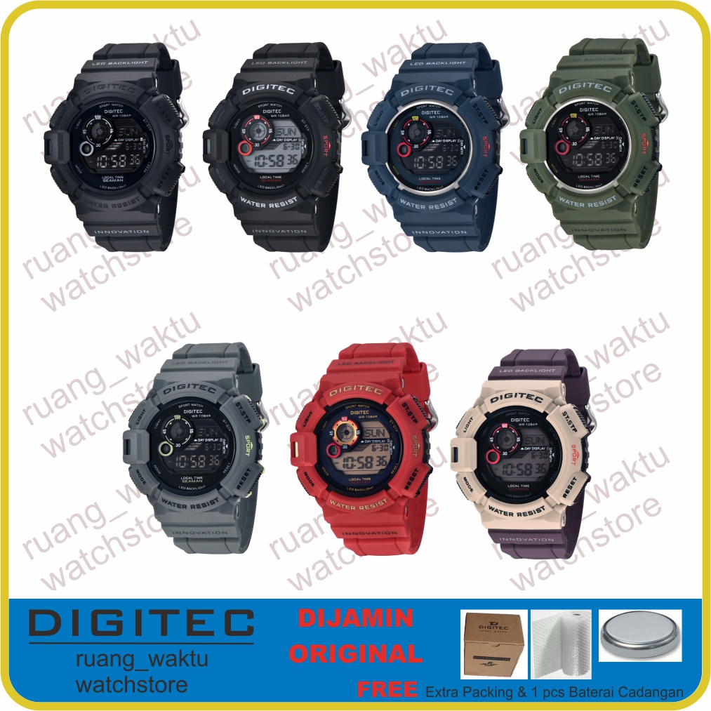 DIGITEC DG 5028 / DG-5028 / DG5028 2028 Watch Jam Tangan ORIGINAL