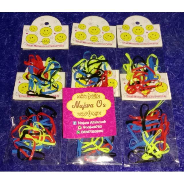 Karet jepang /souvenir unik /aksesoris rambut anak / souvenir pernikahan ultah