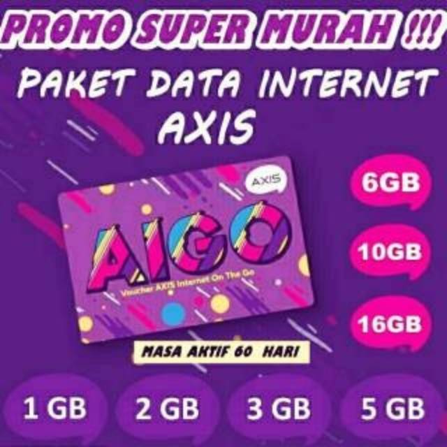 PROMO Axis paket data internet BRONET OWSEM MINI 1GB 2GB 3GB 5GB 8GB 10GB 12GB
