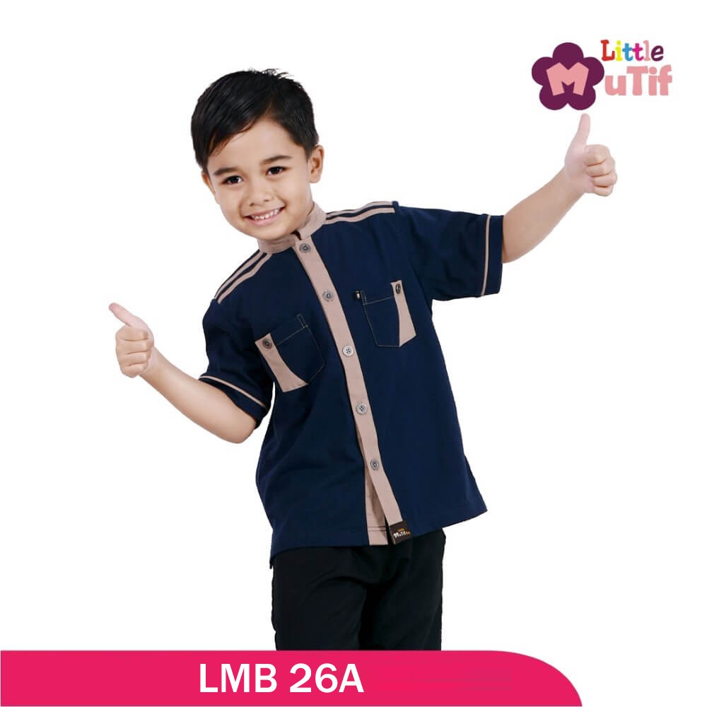 Baju Muslim Little Mutif - Baju Koko Anak - Busana Muslim Anak Laki-Laki