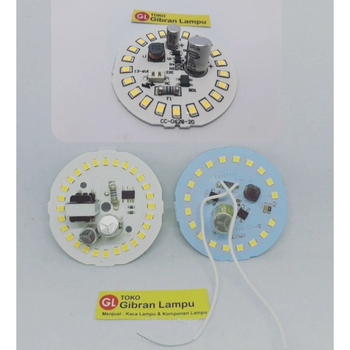 PCB Mata Lampu LED 18w Tanpa Driver - Mata LED AC Langsung 220V (BM)