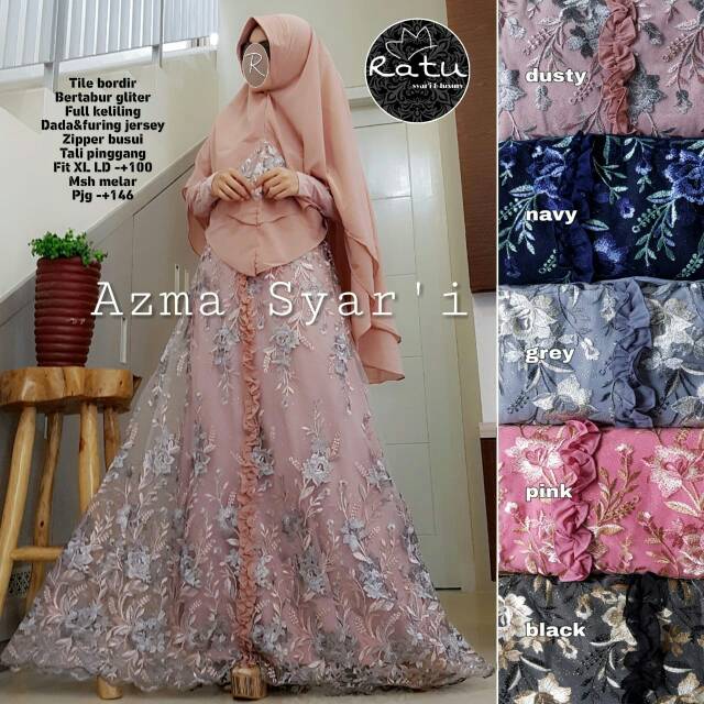 AZMA GAMIS SYARI MURAH SOLO
