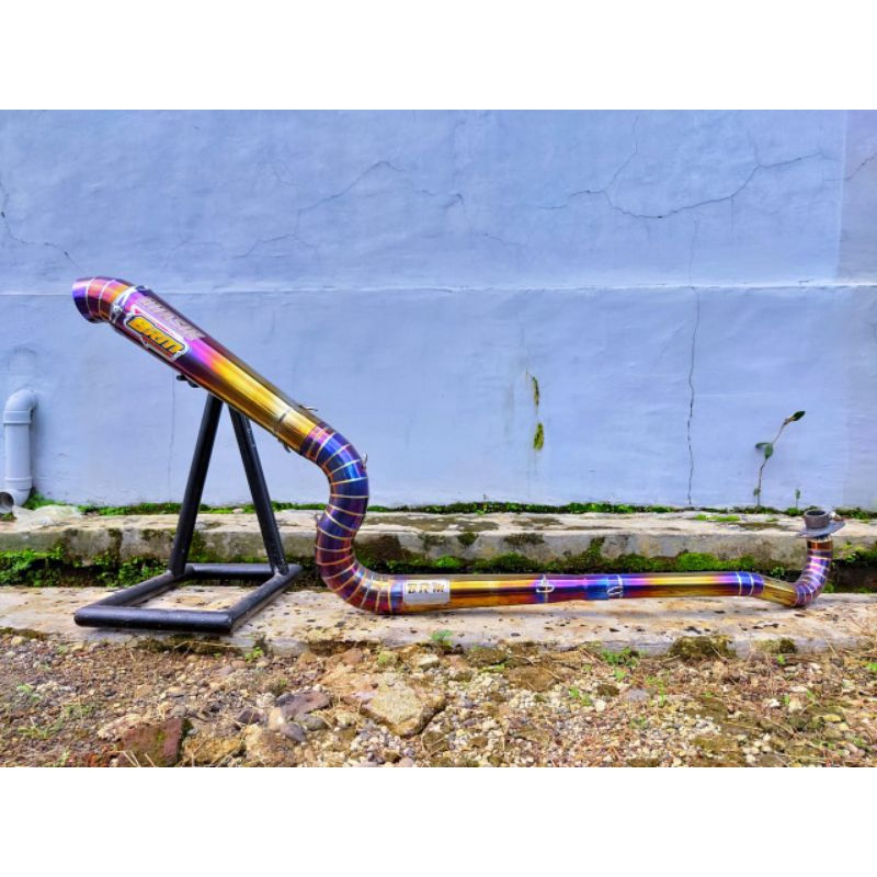 KNALPOT BRM RACING EXHAUST VEGA ZR JUPITER Z SUPRA DAN BEBEK LAINNYA