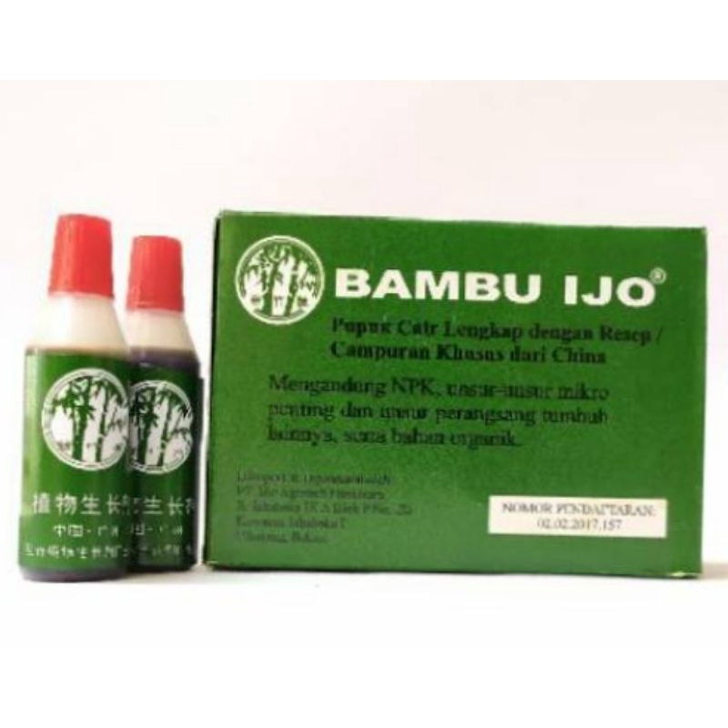 Pupuk Organik Cair (POC &amp; ZPT ) BAMBU IJO 12ml