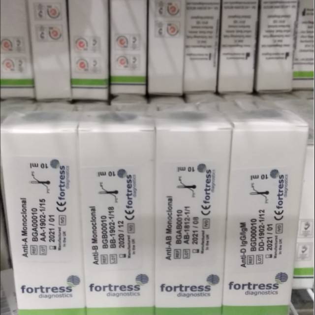 Reagen Golongan Darah Fortress / Golongan Darah / Fortress / Goldar Fortress