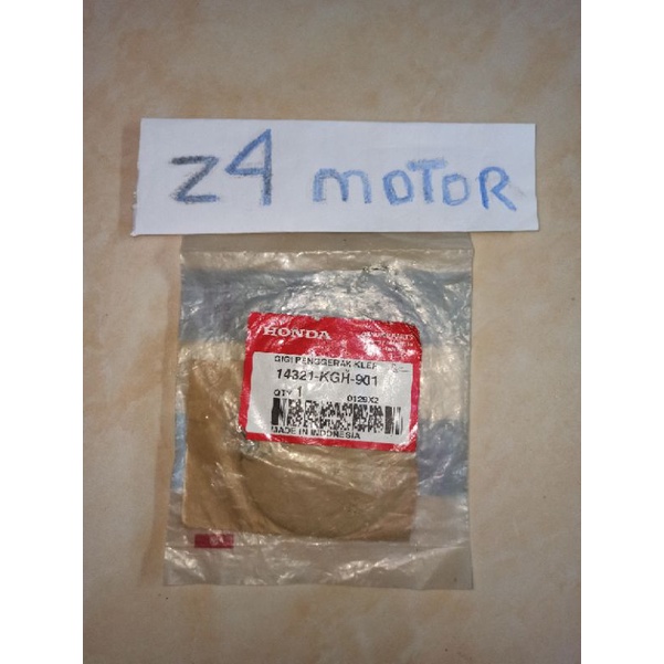 gear sentrik sprocket cam 34T 14321-KGH-901 cs one sonic 125