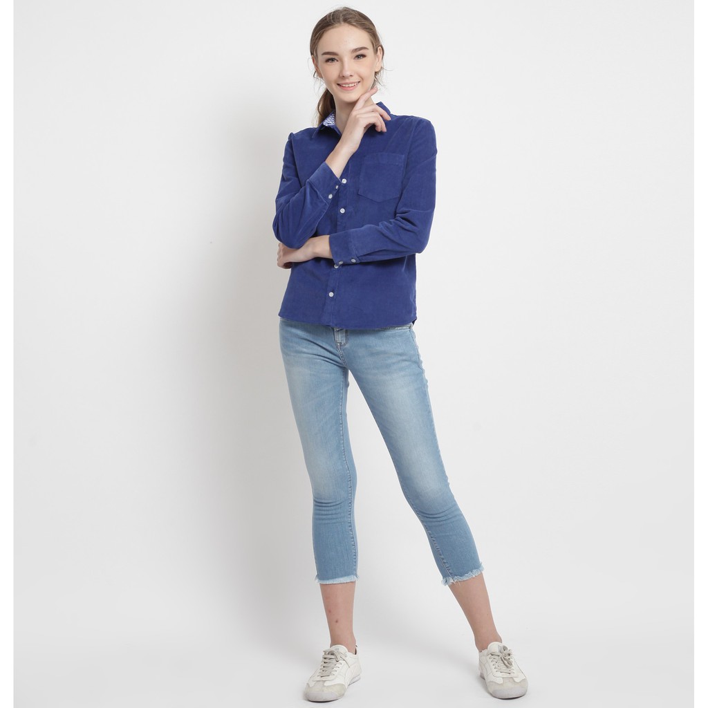 Papperdine Jeans - Kemeja Wanita - Corduroy-2