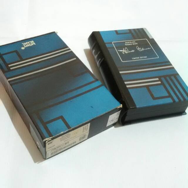 

Kotak asli original Ballpoint Montblanc Thomas Mann Limited Edition