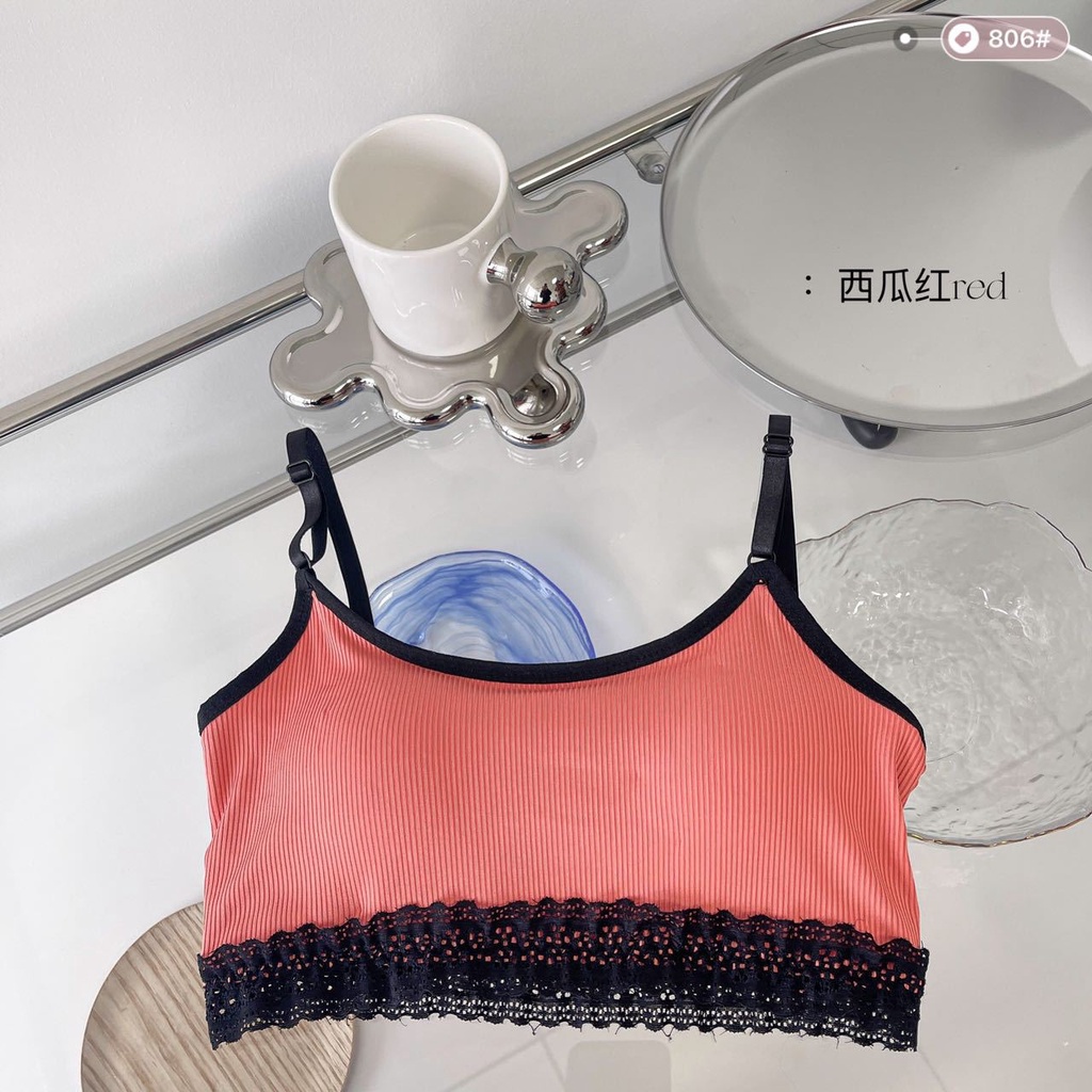 GO! BR717 BH SPORT BRA FASHION KOREAN SEXY WANITA BAHAN HALUS TANPA KAWAT BRA MURAH