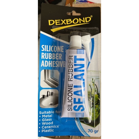 LEM KACA DEXBOND BESAR 70GR // LEM SILICONE KACA SERBAGUNA AQUARIUM