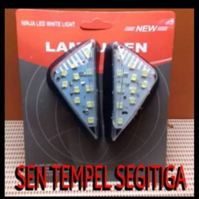 Lampu sen tempel Segitiga lampu sen ninja