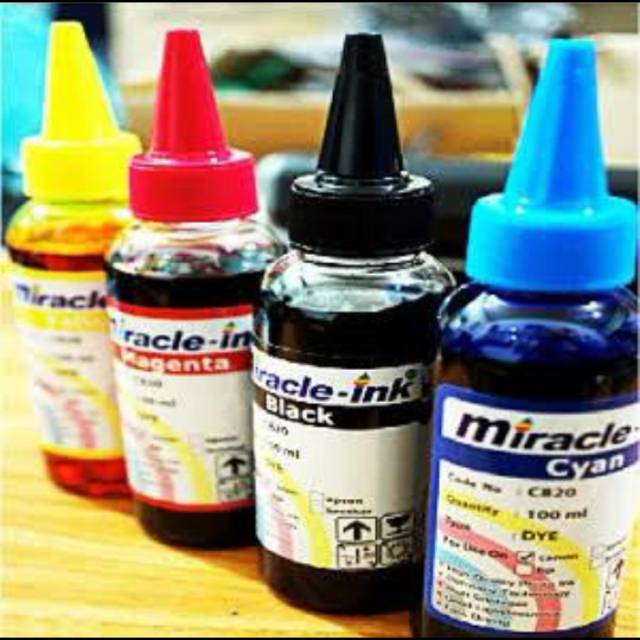 Tinta printer canon miracle 100ml / miracle canon ink