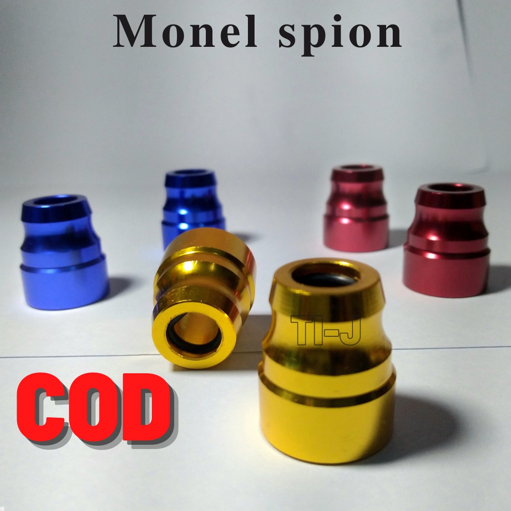 Monel Spion Variasi Untuk Semua Motor Bahan Full CNC Warna Merah, Biru, Gold