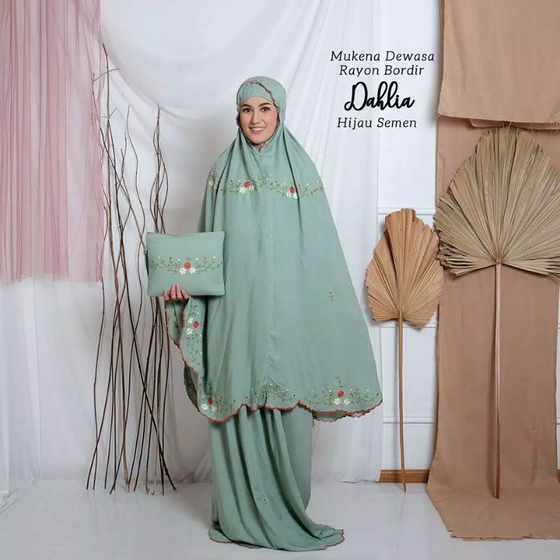 Mukena Dewasa Dahlia Jumbo Murah