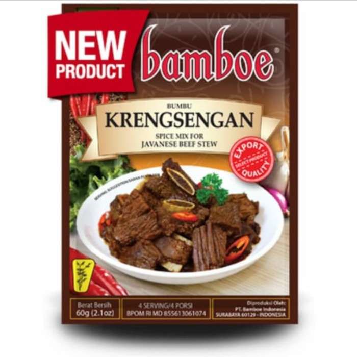 

Instan-Masak-Bumbu- Bamboe Krengsengan 60 Gr -Bumbu-Masak-Instan.