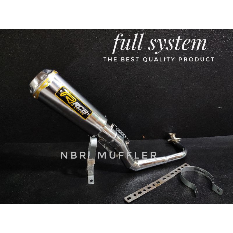 Knalpot racing RCB Kapsul Beat fi/beat karbu/beat street/beat new/beat pop/scoopy karbu/scoopy fi/sc