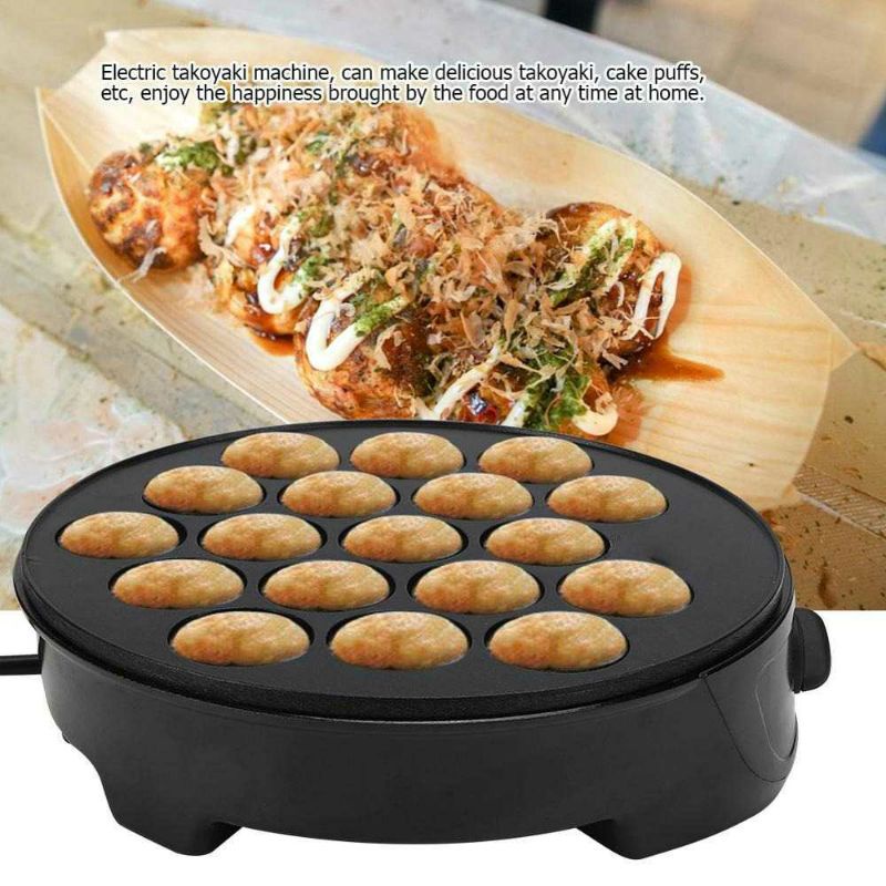 Panci Elektrik Takoyaki Octopus Ball Baking Pan
