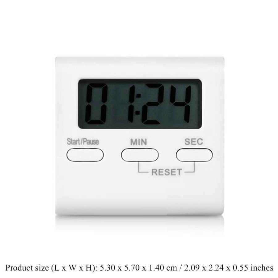 Taffware Timer Masak Dapur Countdown Digital Alarm Clock Type T10