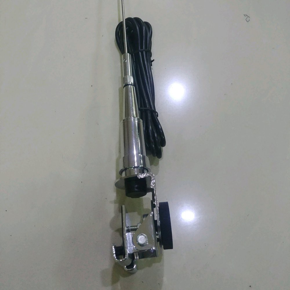 antena fungsi radio am fm hu mobil jepit kap mesin / bagasi PINTU BELAKANG chrome UNIVERSAL jba 320 204 205 206