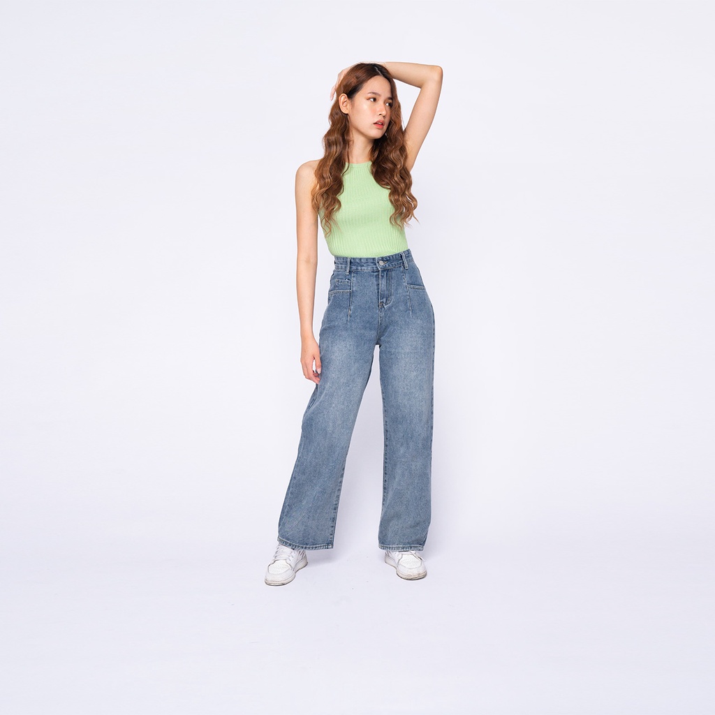 VIERLIN - Jeans 957 - CELANA JEANS BAGGY HIGHWAIST