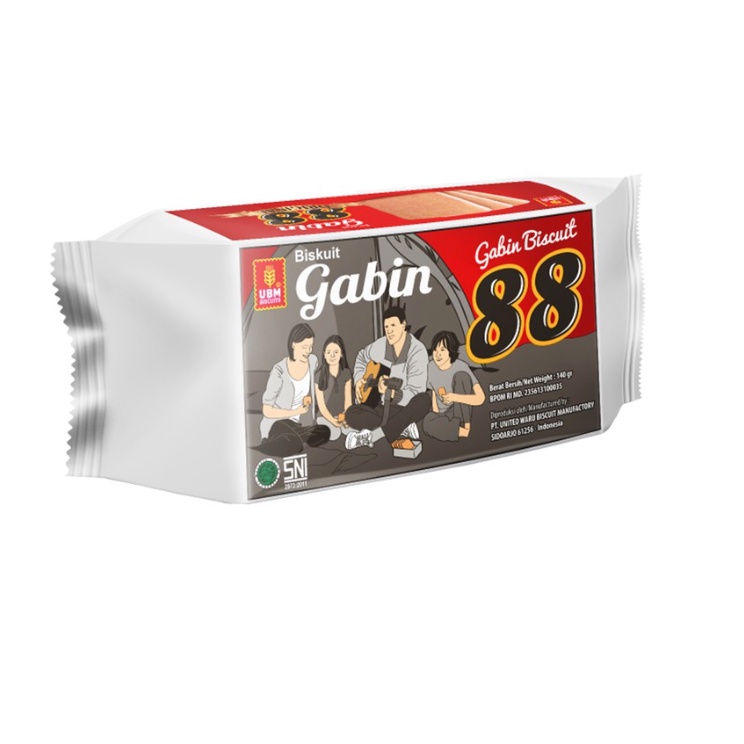 

UBM Biscuits Gabin 88 - 140g