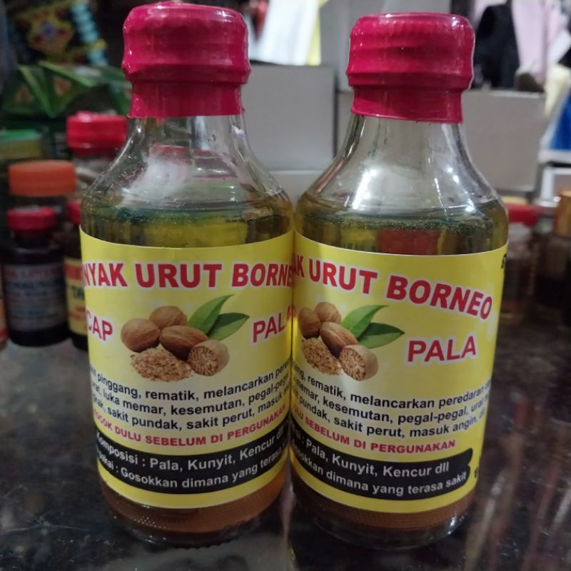 MINYAK URUT BUAH PALA MINYAK URUT PALA ASLI ORIGINAL 100% ASLI