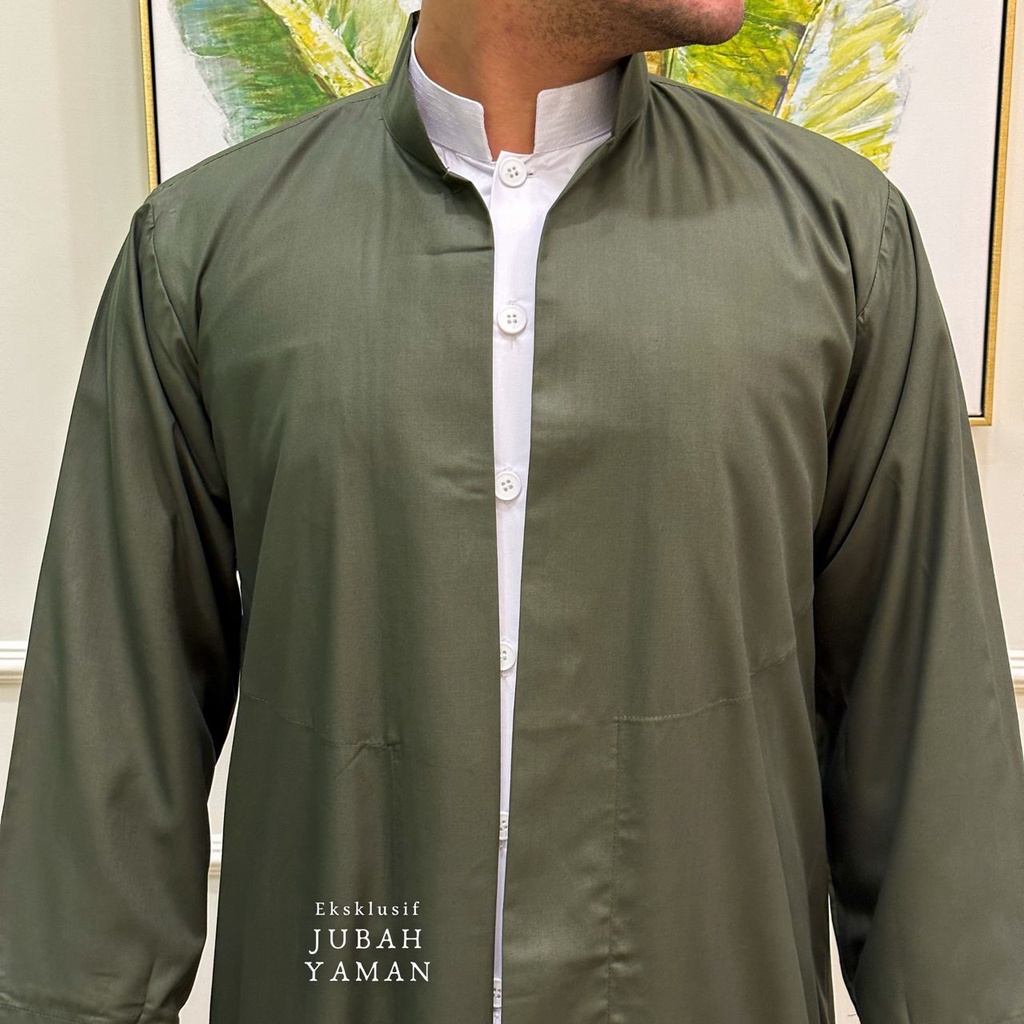 Jubah Eksklusif Yaman | Jubah Luaran Pria | Jubah Yaman Habaib