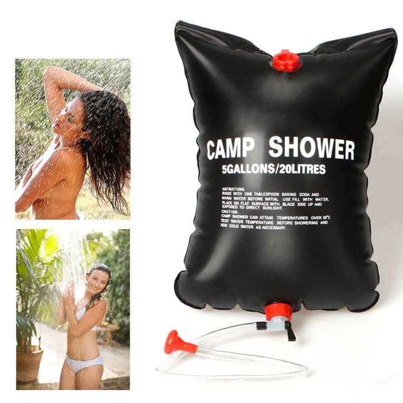 Camp Shower Bag 20 Litres / Tas Air - Black