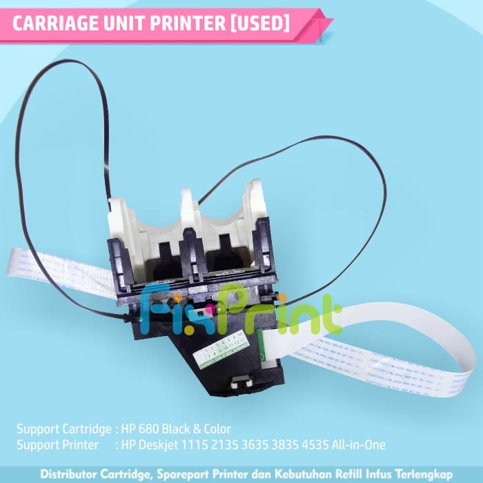 Carriage Printer HP 680- Printer HP Deskjet 2135 2130 FPTS2103