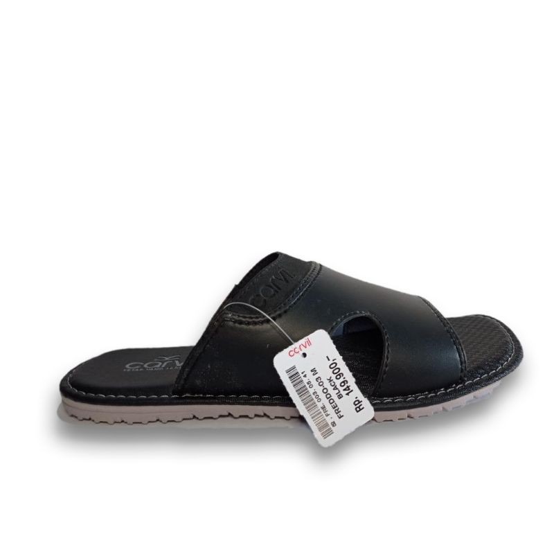 Sandal Carvil Pria Kulit Original