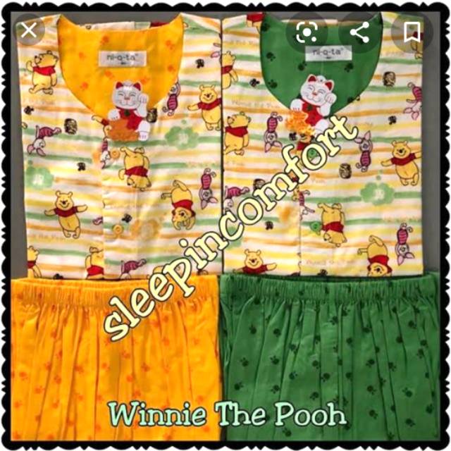 Niqta motif pooh ukuran 160,170