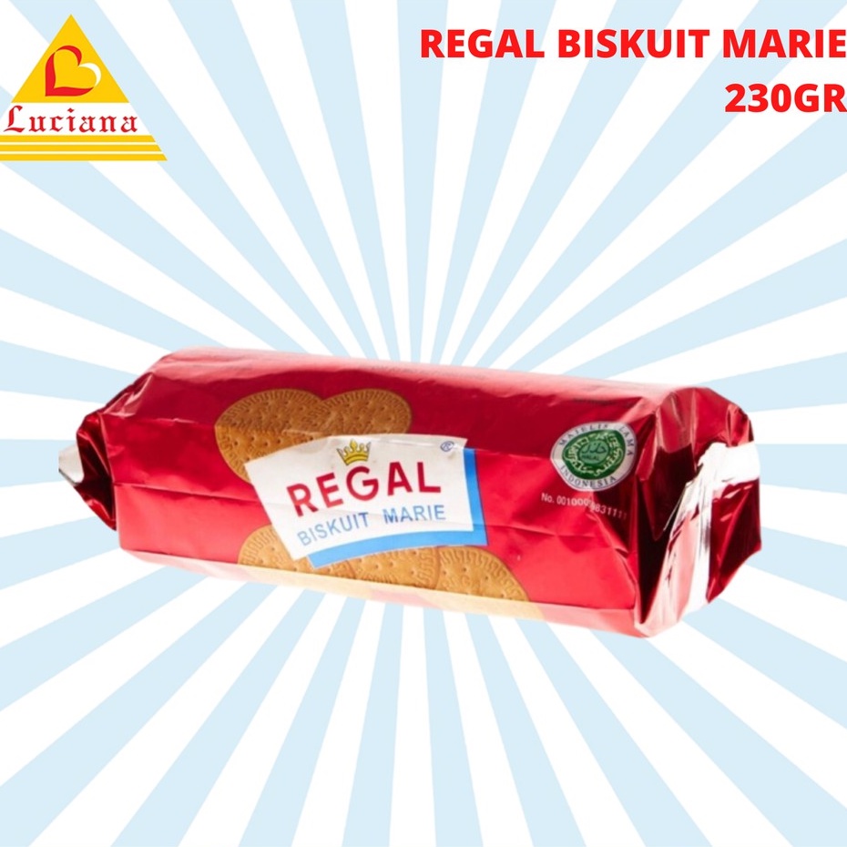 Regal Biskuit Marie kemasan 230gr