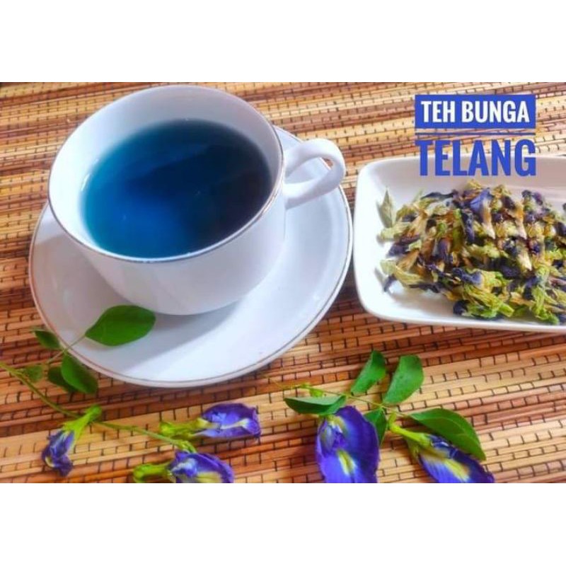 

TEH CELUP BUNGA TELANG ISI 20