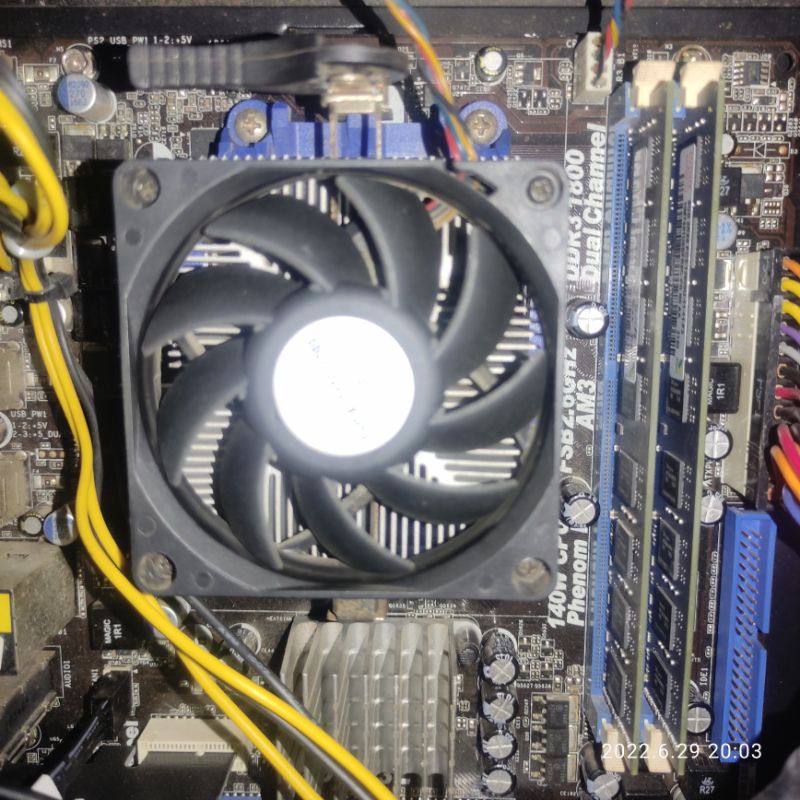 Paket Mobo Asrock AM3±, AMD FX 6300, Fan Processor