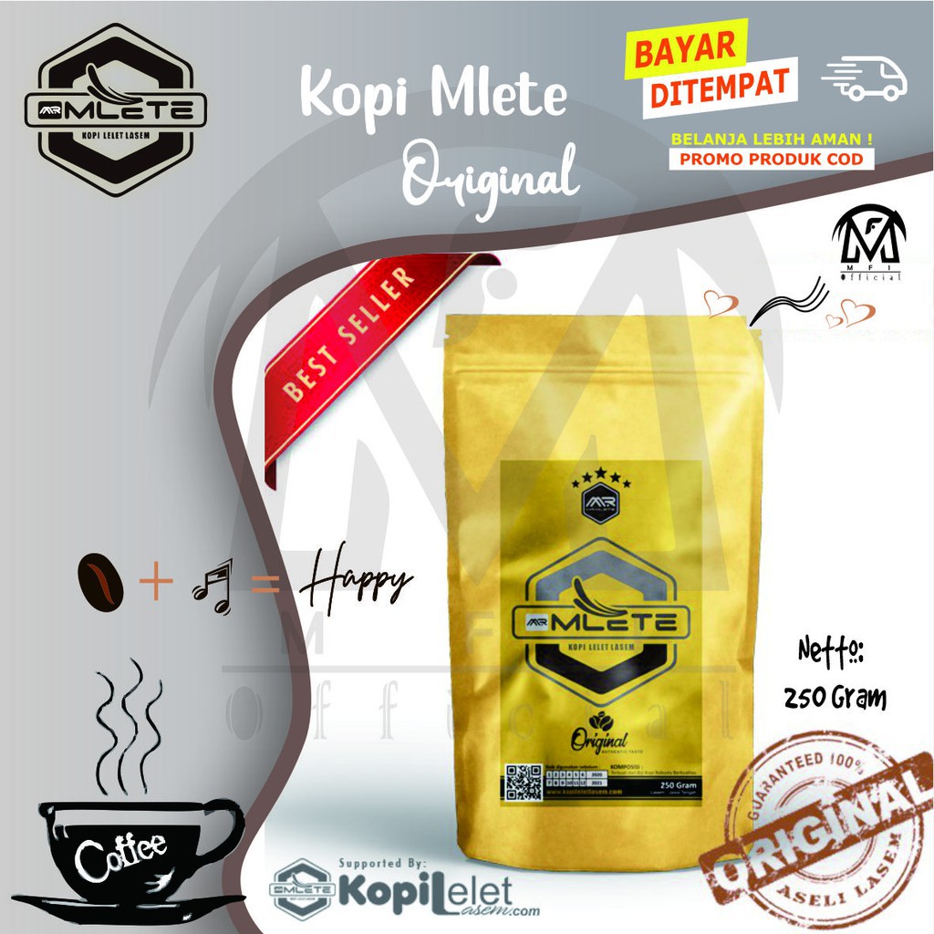 

Kopi Lelet Lasem Rembang Original Cap Mlete