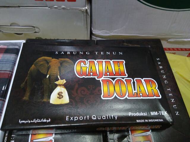 Sarung tenun gajah dolar