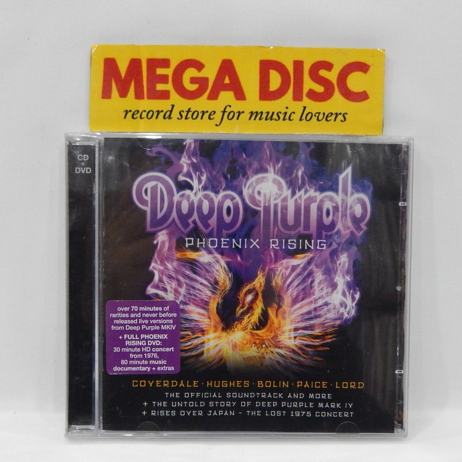 CD Deep Purple - Phoenix Rising CD+DVD Album Lagu Musik