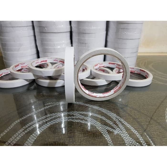 

DOUBLE TAPE 12 MM DOUBLE TAPE KERTAS ACRYLIC