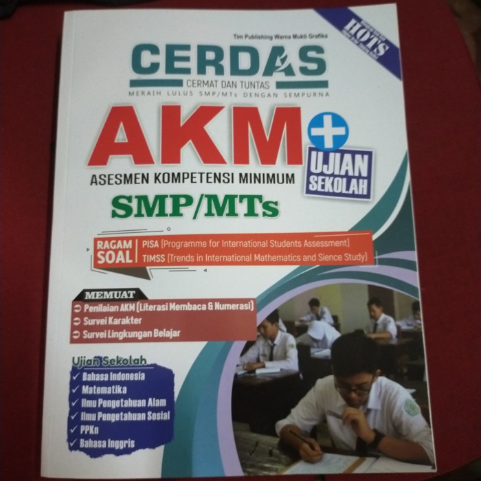 

AKM CERDAS Asesmen Kompetensi Minimum SMP Kelas 9