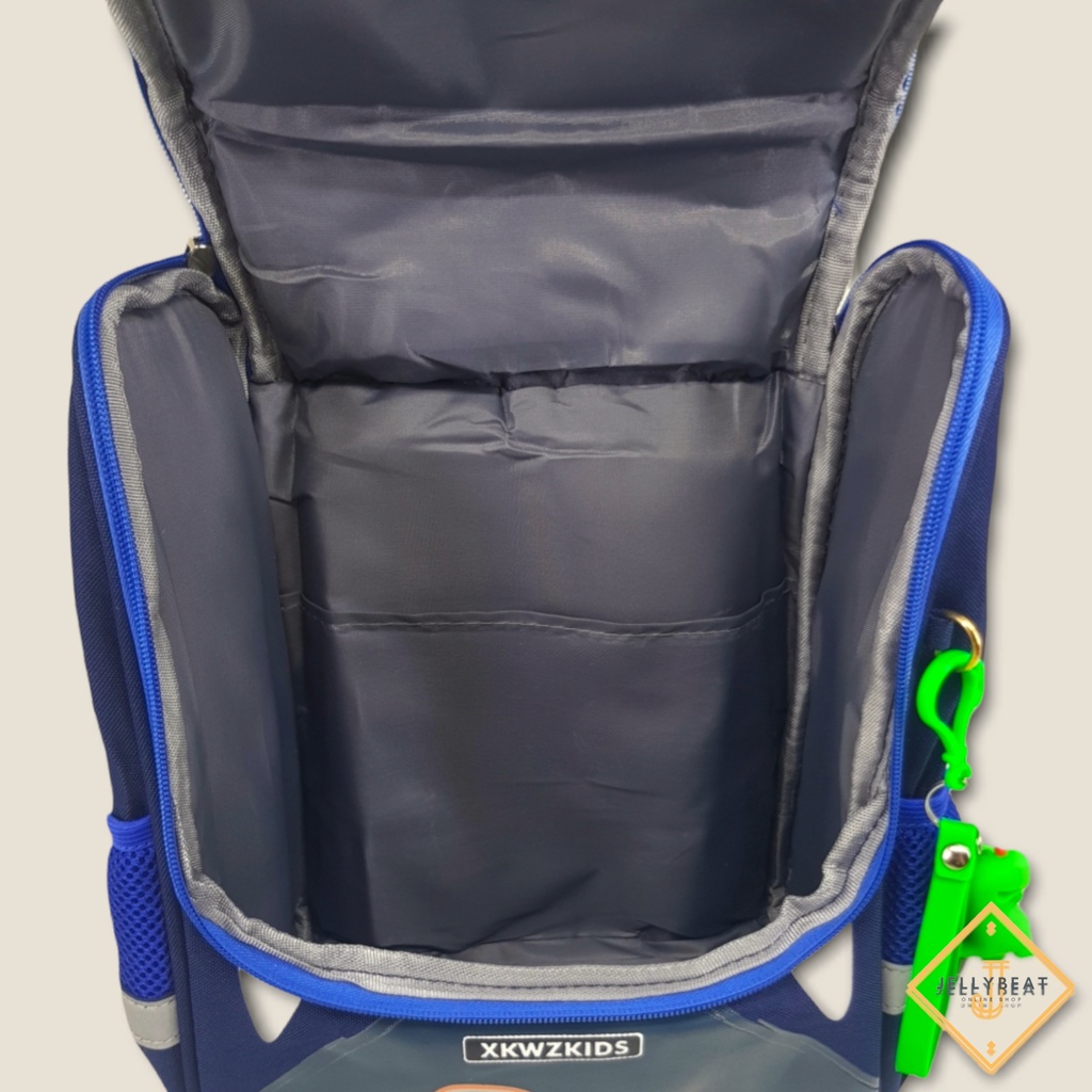 TAS RANSEL 3D ANAK 13 INCH KARAKTER CROCO BLUE