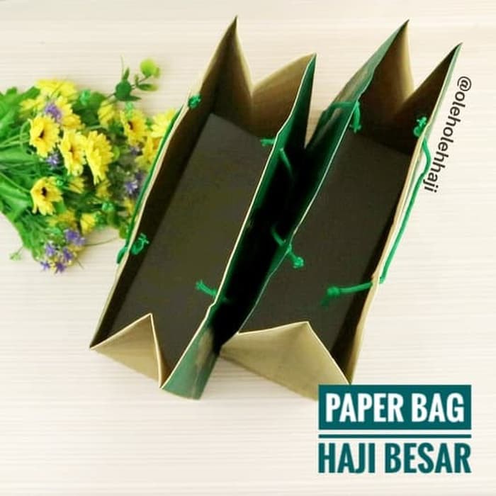 

Paper Bag Haji Besar / Tas Kertas / Tas Souvenir Haji