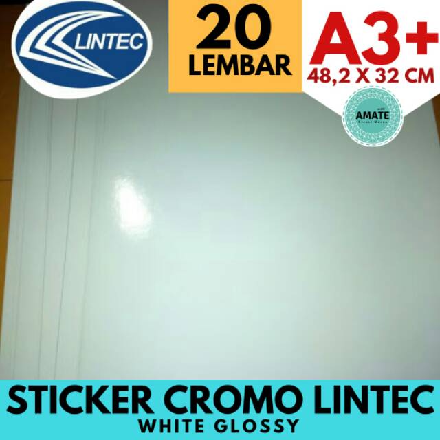 

Stiker Paper Cromo Lintec A3+ Glossy | Kertas Sticker Chromo Cromo | Sticker Label