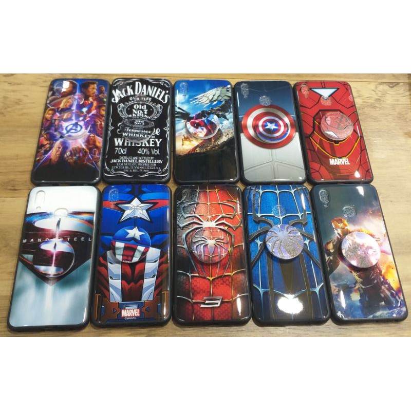 case Hero iron man Samsung Xiaomi oppo