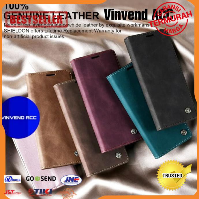 OPPO A52 2020 FLIP CASE CASEME COVER LEATHER WALLET DOMPET