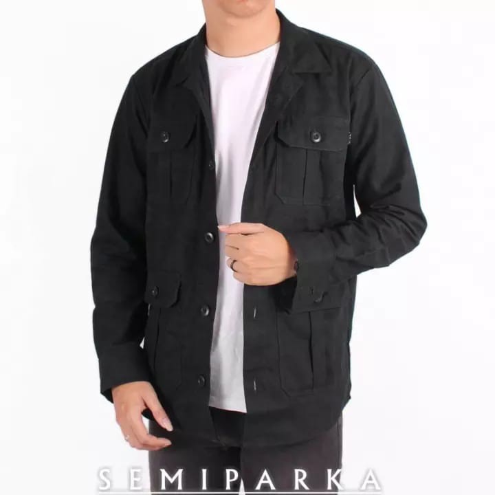 Adams Jaket_Semi Parka Pria SK2