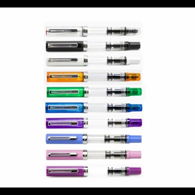 

Office & Stationery | Alat Tulis | Twsbi Eco Fountain Pens - Clear, White, Black, Le | Best Seller