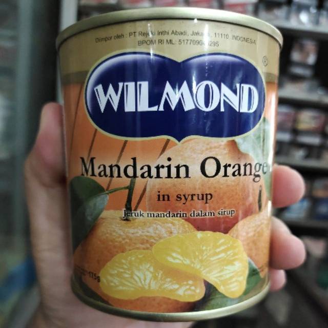 

WILMOND MANDARIN ORANGE IN SYRUP (JERUK MANDARIN DALAM SIRUP) 175GR