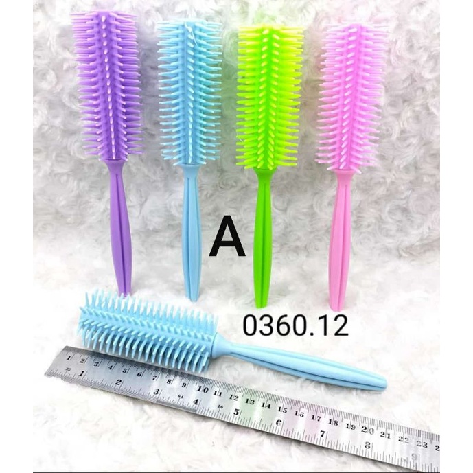 [ECERAN] SISIR RAMBUT ROLL/PADDLE BRUSH